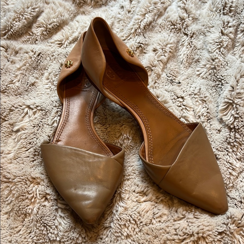 Tory Burch Women's Nude Flats